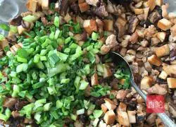 Shiitake mushroom meat Illustration of how to make cakes 4