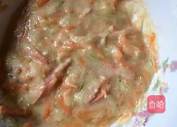 Illustration of how to make three-wire egg cake 4