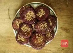 Purple Sweet Potato Glutinous Rice Cake Recipe Illustration 6