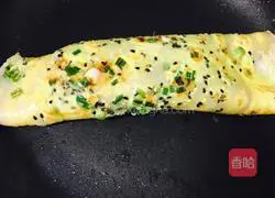 Illustration of how to make pancake fruit (Kuaishou version) 16