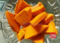 Illustration of how to make baked pumpkin pie 1