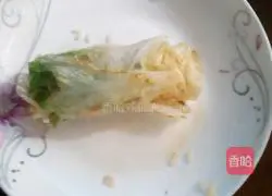 Illustration of how to make sushi with vegetable buns equals vegetables 4