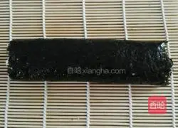 Illustration of how to make sushi rolls 4