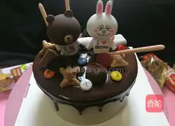 Chocolate Oreo Salted Cream Cake (Six Inches) Recipe Illustration 15