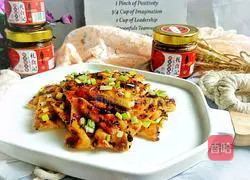 Illustration of how to make home-style sauce pancake 18