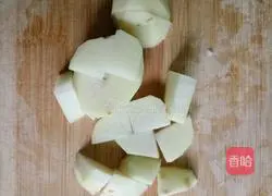 Illustration of how to make potato pancakes 1