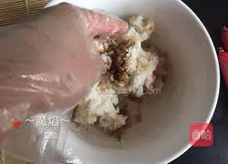 Illustration of how to make sushi 1