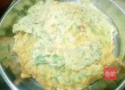 Leek Moss Egg Pancake Recipe Illustration 8