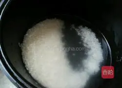 Black sesame porridge recipe illustration 2