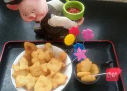 Illustration of how to make milk-flavored potato cakes 6