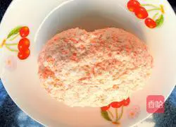 Illustration of how to make carrot pulp cake 2