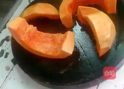 Pumpkin Illustration of how to make cakes 1