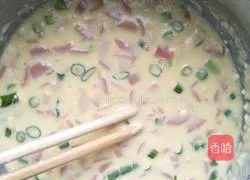 Illustration of how to make egg pancakes 5