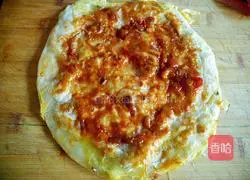 Illustration of how to make egg-filled pancakes 14