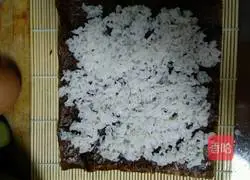 Illustration of how to make sushi 5