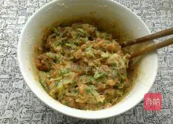 Sophora Flower Minced Pork Cake Recipe Illustration 7