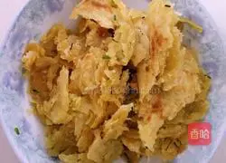 Illustration of how to make scallion cake 10