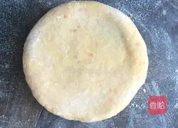 Illustration of how to make persimmon bean paste cake 8