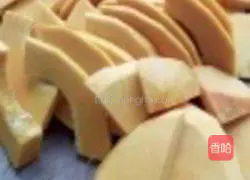 Illustration of how to make pan-fried pumpkin cake 2