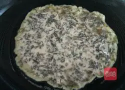 How to make seaweed and shrimp skin egg pancakes Illustration 5