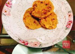 Illustration of how to make fried lotus root cake 6