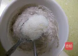 Red bean paste waffles recipe illustration 3