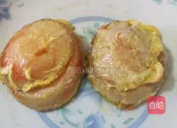 Mediterranean (Peach Egg Pancake) Recipe Illustration 5