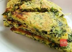 Spinach egg pancake recipe 9