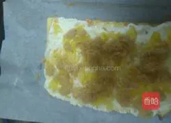 Cream pineapple sandwich meat floss cake recipe 14