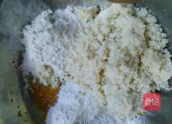 Illustration of how to make pan-fried salted pumpkin cake 3 