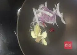 Illustration of how to make fish head stewed bean cake 9