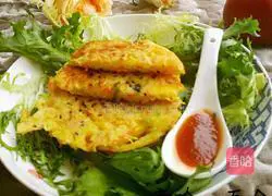 Illustration of how to make breakfast pancakes 9