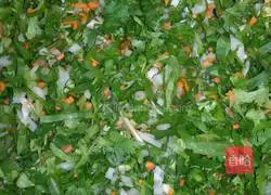 Illustration of how to make scallion pancakes 2