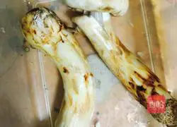 Illustration of how to make matsutake cheese omelette 1