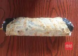 Illustration of how to make egg skin sushi 6