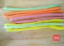 Illustration of how to make sushi 1