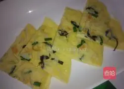 Illustration of how to make mung bean sprout pancakes 8