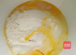 Illustration of how to make egg and green onion cake 2