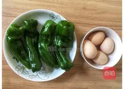 Green pepper egg pancake recipe 1