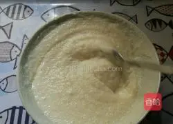 N ways to make Sima cakes.Illustration of how to make black sesame Sima 1