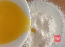 Illustration of how to make mung bean cake 2