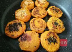 Black sesame pumpkin cake recipe 11