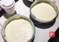 Illustration of how to make half-cooked cheesecake 6