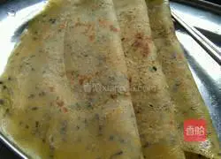 Illustration of home-made egg pancakes 4