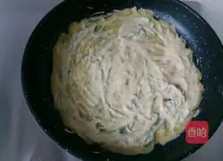 For cornmeal, cucumber and shredded egg pancakes Practice illustration 5