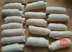 Illustration of how to make bean paste cake 5