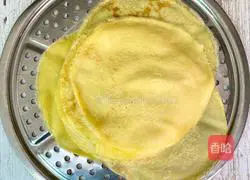 Oven-free‼ ️0 Illustration of how to make a failed and beautiful strawberry pancake 8