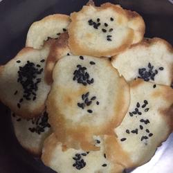 Electric pancake version of egg white crisp