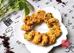 Illustration of how to make oatmeal and nectarine cakes 13