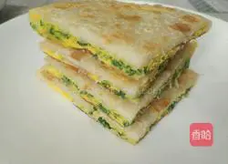 Illustration of how to make egg-filled pancakes 11